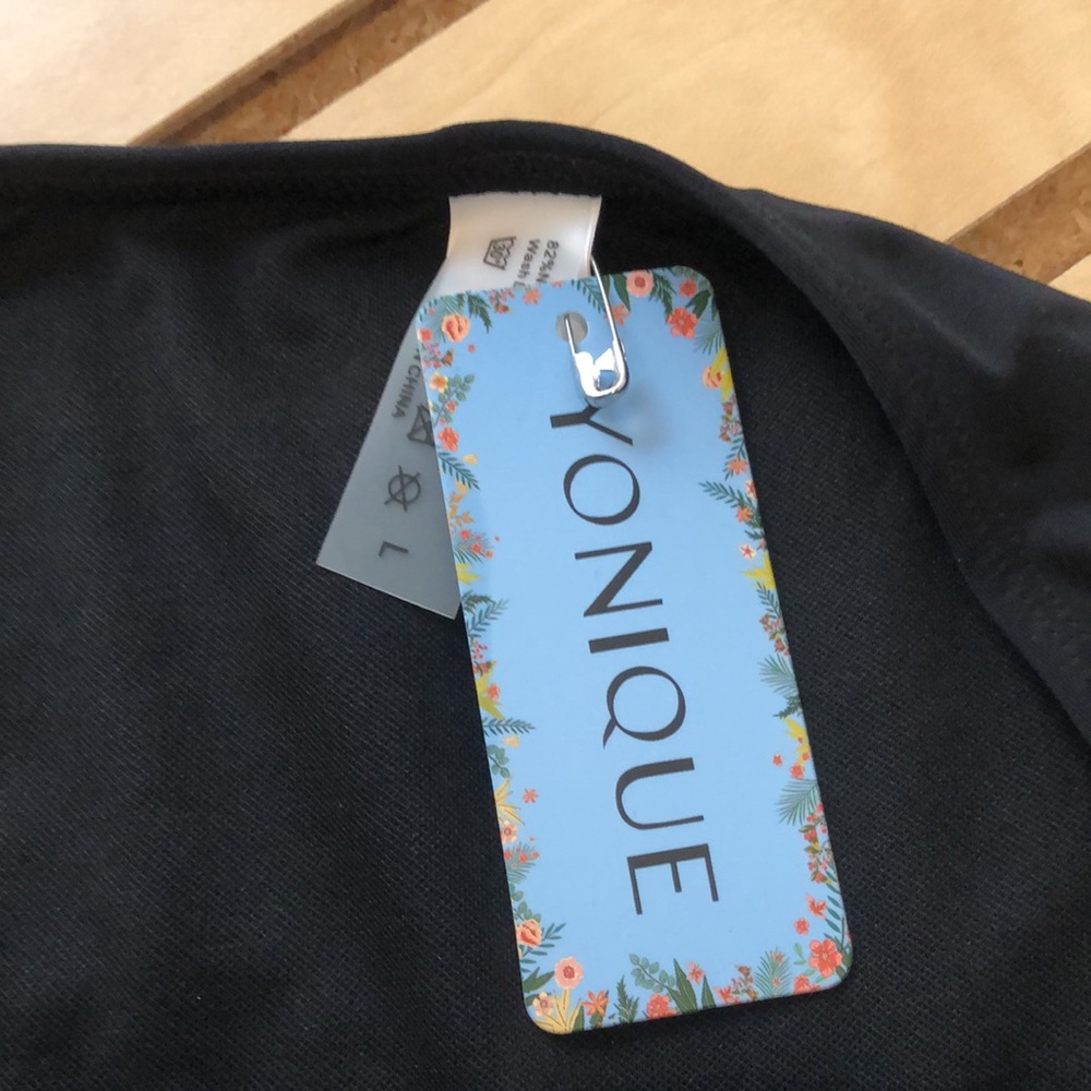 Yonique New with tags, swimsuit bottom, size Large - Picture 7 of 7